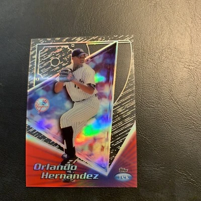 C37d 1999 Topps Tek #40a  Orlando Hernandez New York Yankees￼￼ ￼￼￼,￼pattern￼ 21 - Image 1 of 2