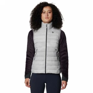 Mountain Hardwear Women's Rhea Ridge Vest Size M White New RRP £180 - Picture 1 of 6