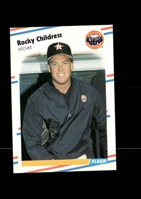 1988 Fleer - Rocky Childress #442 (RC) - Image 1 of 2