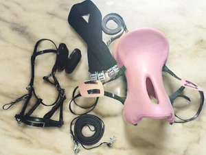 Endurance Horse Saddle Set/Kit with Stirrup strap,Stirrups, Girth, Bridle, Reins - Picture 1 of 6