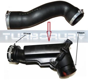 VOLVO S60 S80 V70II XC90 D5 RESONATOR TURBO SCHLAUCH 30740895 30740896 - Bild 1 von 6