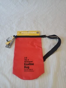 10 LTS Waterproof Dry Bag Red Super Compact & Ultra Lightweight Roll Top Closure - Picture 1 of 13