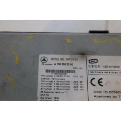 RADIO PARA MERCEDES CLASSE B (05-08) (08-11) W245 2.0 CDI (200) (103KW) 2005 - Imagen 1 de 4