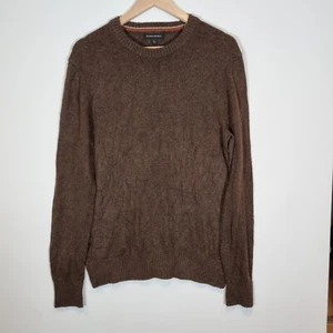 Banana Republic Mens Jumper Size L Brown Sweater Pullover - Picture 1 of 6
