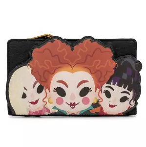 Cartera Loungefly Disney Hocus Pocus Sanderson Sisters Cosplay Solapa - Imagen 1 de 4