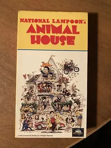 Collectible VHS National Lampoon’s Animal House Movie 1978 Retro - Foto 1 di 5