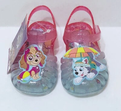 Sandalias de bebé Paw Patrol talla 2 3 4 5 o 6 estilo gelatina talla infantil Foto 1 de 4