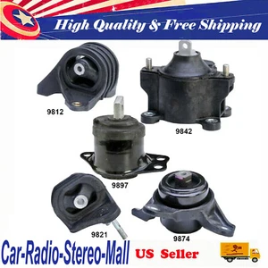 Engine Motor & Auto Trans Mount Set of 5Pcs for Honda Accord 13-17 2.4L - Foto 1 di 6