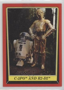 1983 Topps Star Wars: Return of the Jedi C-3PO R2-D2 and #8 0in6