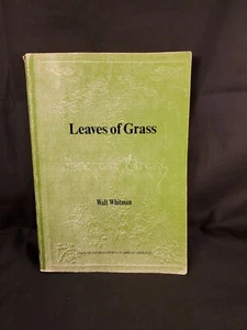 Walt Whitman LEAVES OF GRASS Facsimile of 1st Edition Chandler Publishing 1968 - Imagen 1 de 14