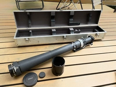 *Super Rare* Canon 1000mm F/11 R Canomatic Canonflex Objektiv mit Etui & Balgen /JPN - Bild 1 von 4