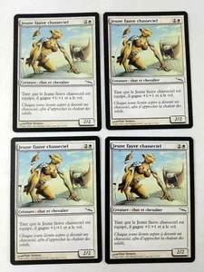 MTG Magic  Playset 4x Jeune Fauve Chasseciel Skyhunter Cub  Mirrodin  VF  Exc - Picture 1 of 2