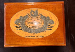 Vintage Partagas Havanna Zigarre Humidor Zigarrenbox - Bild 1 von 10