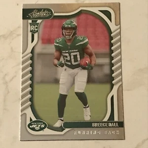 2022 Panini Absolute Football Breece Hall #114 Base Rookie Card New York Jets - Picture 1 of 2
