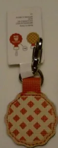 ALDI Quarter Slot Pie Shaped Key Fob Chain Ring Tag Holder NEW - Picture 1 of 2