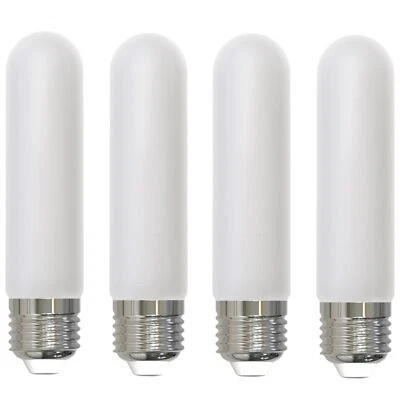Diodesy 4PK LED T9 5" Light Bulb All Dimmers E26, 5W, 40W, 3000K, 450LM, CRI90 - Image 1 of 4