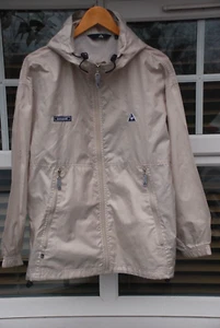 LE COQ SPORTIF VINTAGE JACKET LIGHTWEIGHT HOODED CAGOULE OI CASUAL TERRACE M FIT - Picture 1 of 13
