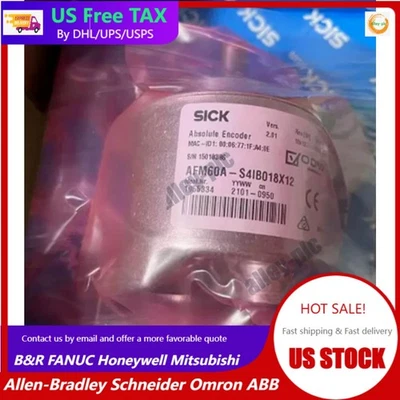 New SICK AFM60A-S4IB018x12 1055334 AFM60AS4IB018x12 Absolute Encoder - Image 1 of 4