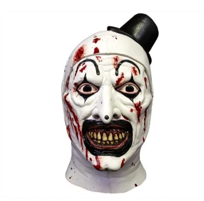 Terrifier Killer Art the Clown Latex Mask Trick or Treat Studios New with Tags - Image 1 of 3