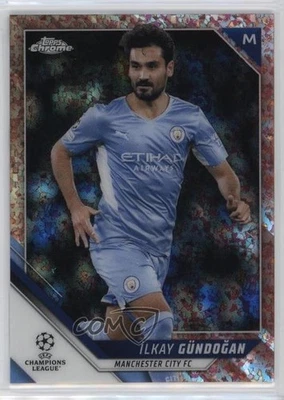 2021 Topps Chrome UCL Rose Gold Mini-Diamond Refractor /125 Ilkay Gundogan #41 - Image 1 of 2