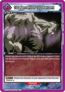 100 Percent of 100 Percent Foil - UE13BT/YYH-1-032 NM - Union Arena - Picture 1 of 1
