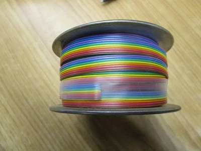Approximately 40 Feet of multi-color 7 Conductor Accessory Wire -American Flyer - Image 1 of 3