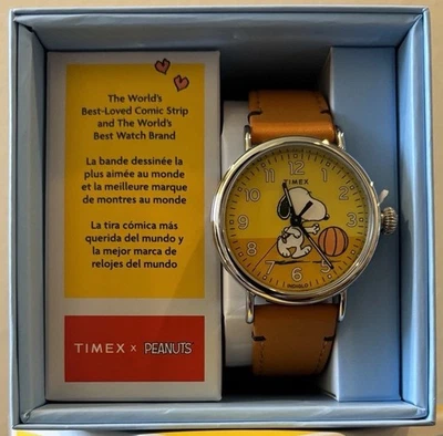 Reloj Pulsera Timex X Peanuts Colaboración Baloncesto Edición Snoopy TW2W51900 Foto 1 de 2