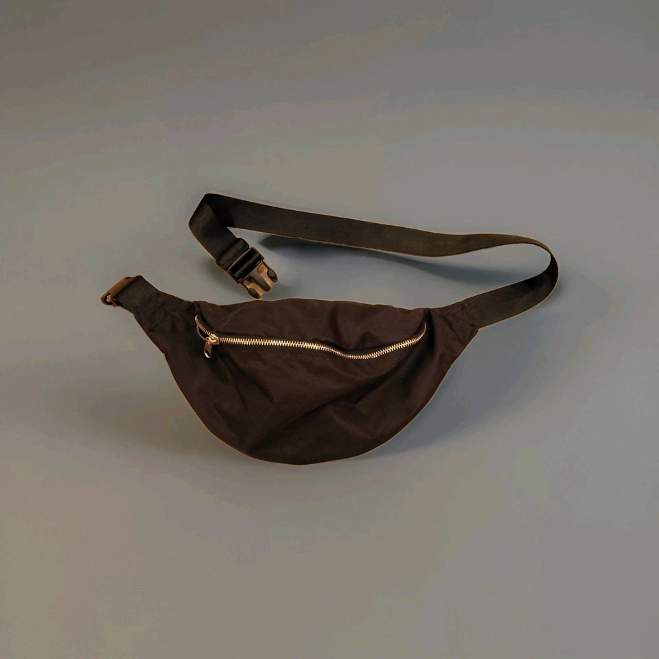 Urban Outfitters Bolso Bandolera Negro Riñonera Cintura Cinturón Bolso Cartera B66 Foto 1 de 4