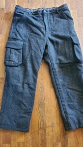 Cabelas Dry Plus Hose 40 Reg grau Wolle Cargo gefüttert Jagd schwer neuwertig - Bild 1 von 6