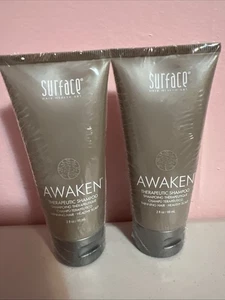 NUOVO lotto di 2 shampoo terapeutico risveglio superficie tubi sigillati per diradamento capelli - Foto 1 di 2