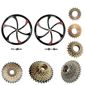 Rueda magnética para bicicleta DONSP1986 26"" 100*135 mm con rueda libre giratoria única y múltiple - Imagen 1 de 43