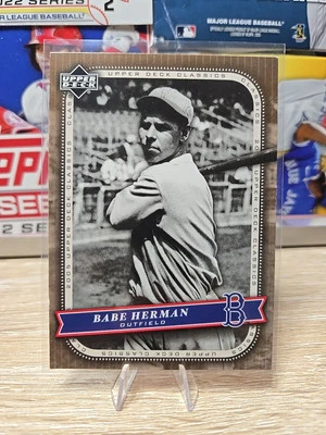 Upper Deck Classics 2005 Babe Herman #4 Foto 1 de 2