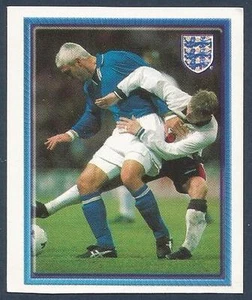 MERLIN-OFFICIAL ENGLAND 1998 WORLD CUP- #038-ENGLAND V ITALY-RAVENELLI - Picture 1 of 1
