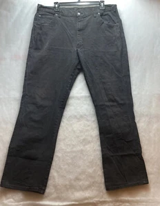 Dickies Men Sz 38x32 Black Canvas Work Cotton Blend Work Pants ED219RBK - Picture 1 of 10