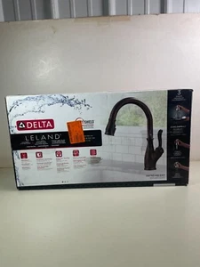 Delta Kitchen Sink Faucet 19978Z-RB-DST Oil Rubbed Bronze Leland Pull Down - Picture 1 of 9