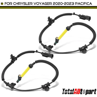 2x Sensor de velocidad de rueda ABS para Chrysler Pacifica 17-23 Voyager trasero izquierdo y derecho Foto 1 de 4