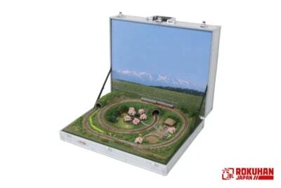 Rokuhan Z Gauge S072 Briefcase Layout Minimum Support Kit A Tunnel Type Painted - Image 1 of 4
