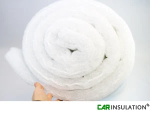 1m Adhesive 25mm Van Insulation Blanket Dacron Thick Camper Lining Wall Filler - Picture 1 of 5