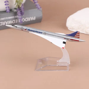 1:400 United States Concorde Air Airplane Model Airliner Alloy Diecast Air Pl-*- - Photo 1/12