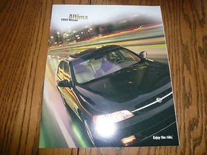 Nissan Altima 1999 folleto de ventas - vintage - Imagen 1 de 3