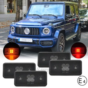 Smoke Side Marker Light Indicator for MERCEDES G-CLASS W463 G63 G550 G500 02-14 - Picture 1 of 5