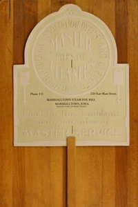 Antico Ventilatore Manuale Pubblicitario Marshalltown Tintura a Vapore Funzionante Ottime Condizioni! - Foto 1 di 3