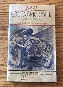 82 1982 Oldsmobile Owners Manual Cutlass and Cruiser - Picture 1 of 2