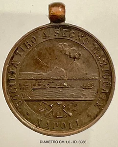 NAPOLI SOC. TIRO SEGNO NAZIONALE 1897 MED. INAUGURAZIONE A BAGNOLI SAR PRINCIPE - Picture 1 of 6