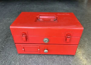 Snap-On KRA-149 Vintage 1965 Metal Tool Storage Box 11-7/8 x 7-5/16 x 6-5/8 RARE - Picture 1 of 23