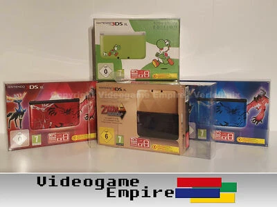 GAMEGUARD 1x Funda Protectora 0,4 mm para Consolas Nintendo 3DS XL Embalaje Original Funda Caja Protector