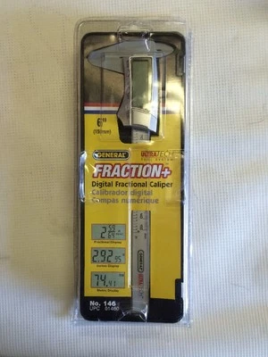 General Tool 146 Fractional Digital Caliper - Image 1 of 3