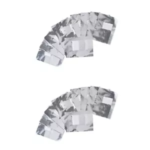 400pcs gel polish remover wraps Removing Nail Polish Nail Wraps Pad Foil Nail - Picture 1 of 12