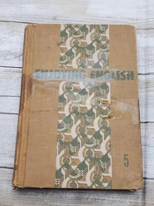 Enjoying English 5 Book Hardback Teaching Home Schooling Informative Educational - Picture 1 of 5