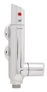 Deva VVERT01 Vertical L Shaped Thermostatic Bar Shower Mixer Valve - Picture 1 of 2